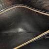 La Pochette Épi Noir avec Dragonne