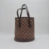 Le Sac Seau Marais Damier Ébène PM