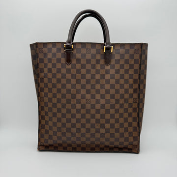Le Sac Plat Damier Ébène