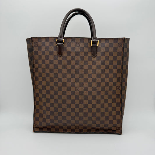 Le Sac Plat Damier Ébène