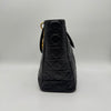 Lady Dior Noir Cannage en Cuir d’Agneau et Bijouterie Dorée