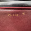 CHANEL Vintage Classic Flap - Cuir d'agneau matelassé noir - Bijouterie dorée