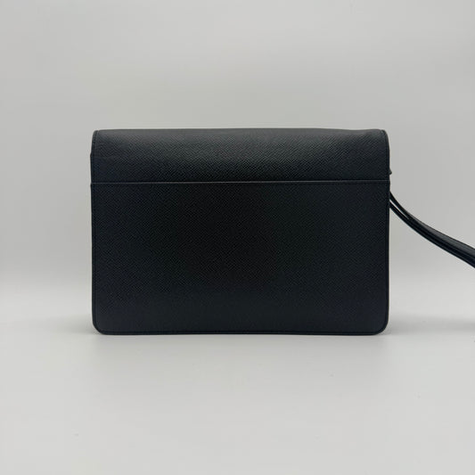 La Pochette Main Taïga Noir