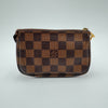 La Mini Pochette Accessoires Damier Ébène