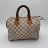 Le Speedy 25 Damier Azur
