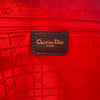 Lady Dior Noir Cannage en Cuir d’Agneau et Bijouterie Dorée