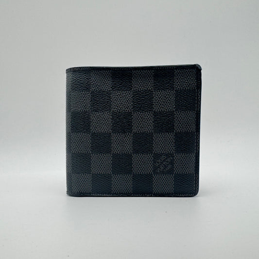 Le Portefeuille Damier Graphite