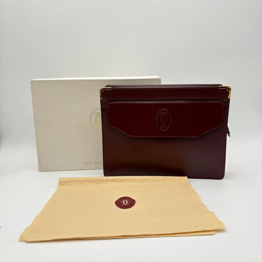 La pochette main Cartier