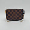 La Mini Pochette Accessoires Damier Ébène